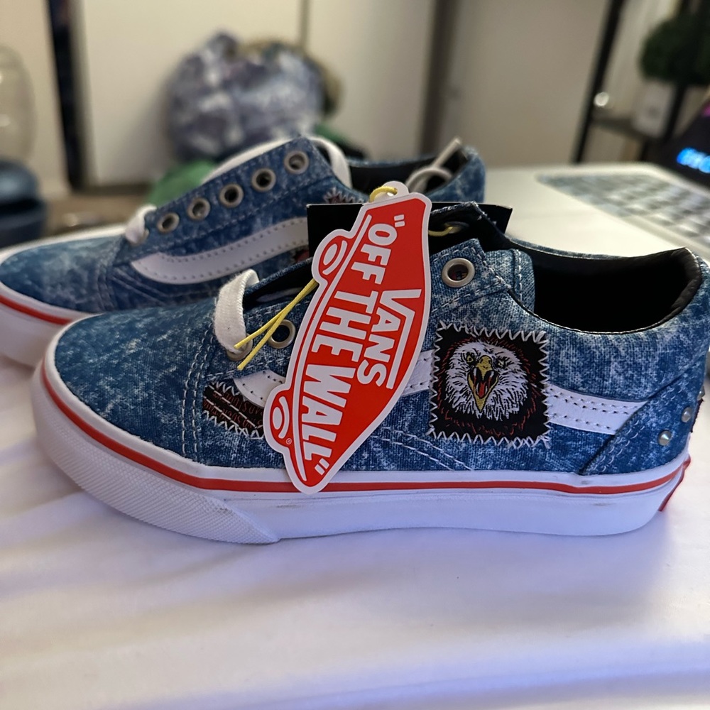 Toddler Cobra Kai Vans size 12